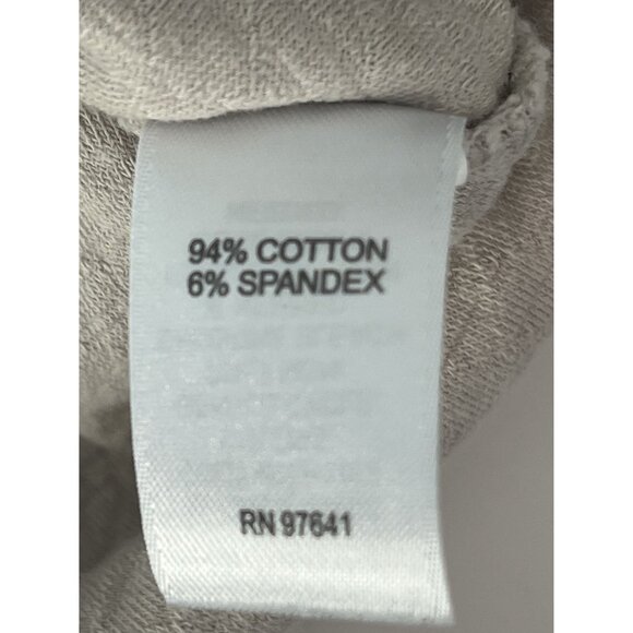 Pure Jill Women's Quilted Long Sleeve Top, Medium, Light Gray - Picture 6 of 7